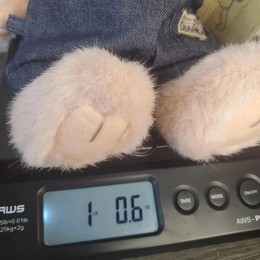 BOYD'S CRACKER BARREL EXCLUSIVE PLUSH STUFFED PINK PIG HAMILTON IN OVERALLS Tags